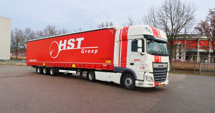 Nieuwe Krone trailer oplegger HST Groep